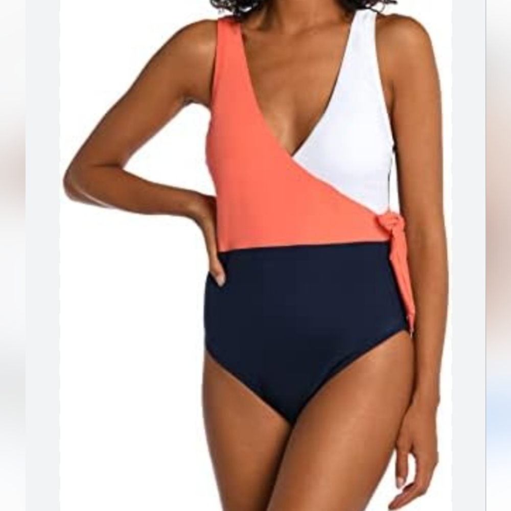 Colorblock One-Piece Swimsuit